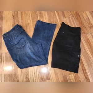 NWOT Lee 18s jeans, NWOT Lee 18 black shorts